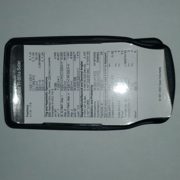 Texas Instrument T130X Scientific calculator - Picture 4 of 7